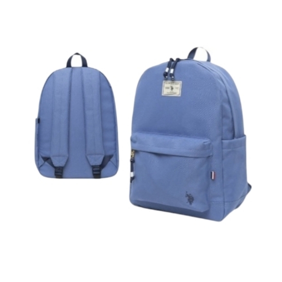U.S. Polo Assn. Sky Blue Men's Backpack - Picture 2 of 12